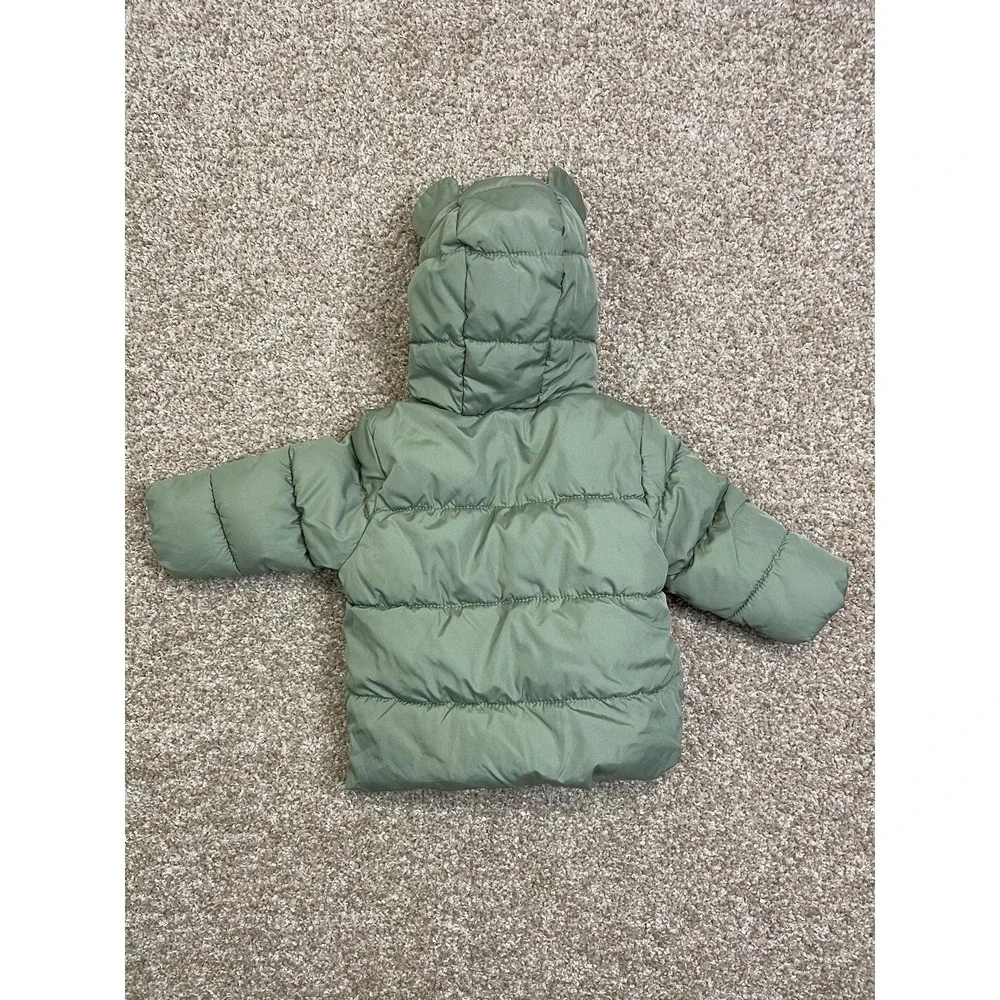Old Navy Puffer Coat Navy Blue Boys Size 6/12‎ M
